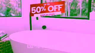 Highgrove Bathrooms Clearance Sale Save up to 50 Off Selected Items Ad Commercial Brand Imagery Photoshoot 1