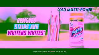 Vanish Vanish Gold Multi Power Crystal White Our Best Stain Remover for Brighter Whites Ad Commercial Brand Imagery Photoshoot 2