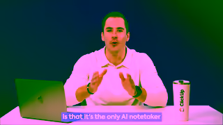 ClickUp Productivity ClickUp AI Notetaker Automatic Meeting Notes that Connect to Docs Tasks Ad Commercial Brand Imagery Photoshoot 1