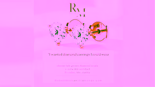 Robert Michael Diamonds Ethical Sparkle LabGrown Diamond Studs Ad Commercial Brand Imagery Photoshoot 0