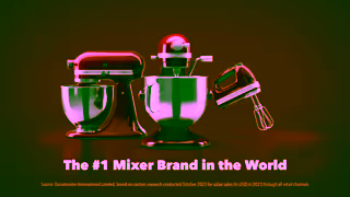 KitchenAid Take it all on with the KitchenAidR Stand Mixer Ad Commercial Brand Imagery Photoshoot 2