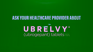 UBRELVY 16 Count 06s Label Update Ad Commercial Brand Imagery Photoshoot 2