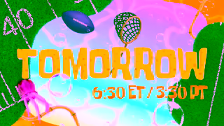 Nickelodeon Watch Super Bowl LVIII Tomorrow 630 ET 330 PT LIVE from Bikini Bottom Nickelodeon Ad Commercial Brand Imagery Photoshoot 2