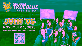 UNT Dallas Join Us For UNT Dallas Preview Day Ad Commercial Brand Imagery Photoshoot 2