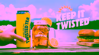 Twisted Tea Twisted Tea Lake Tea Drop Slip Slide 06 Updated Music 2024 Ad Commercial Brand Imagery Photoshoot 2
