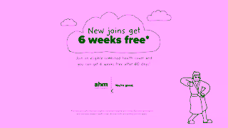 AHM 6 WEEKS FREE Ad Commercial Brand Imagery Photoshoot 1