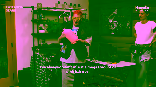 Honda Honda Stage Switching Gears Saint Harison plays Stitch Up Ad Commercial Brand Imagery Photoshoot 2