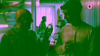 Vodafone 40 years of Christmas on The Nations Network Vodafone UK Ad Commercial Brand Imagery Photoshoot 1