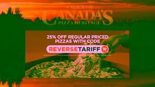 Pizza Pizza Pizza Pizza Reverse Tariff returns Ad Commercial Brand Imagery Photoshoot 2