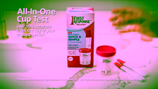 First Response Bad Aim Use First Response EasyCup Pregnancy Test Ad Commercial Brand Imagery Photoshoot 2