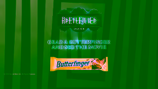 Butterfinger Butterfinger x Beetlejuice Beetlejuice Ad Commercial Brand Imagery Photoshoot 2