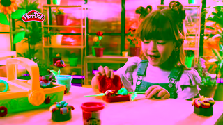 Hasbro PlayDoh Flowers Digital Video 30 Ad Commercial Brand Imagery Photoshoot 1