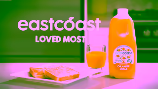 Eastcoast Beverages Juice With Toast Loved Most Eastcoast 15 sec 16 9 DEC24 Ad Commercial Brand Imagery Photoshoot 2
