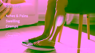 REVITIVE Relieve Leg Aches Pain Swelling with Revitive Endorsed by Australian Physiotherapy Association Ad Commercial Brand Imagery Photoshoot 1
