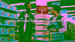 Walmart 1000s of Holiday Rollbacks on now Yes now Ad Commercial Brand Imagery Photoshoot 1