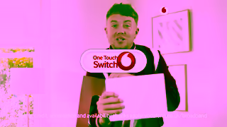 Vodafone One Touch Switch to Vodafone broadband Vodafone UK Ad Commercial Brand Imagery Photoshoot 2