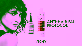 Vichy NEW DERCOS Anti HairFall Protocol Ad Commercial Brand Imagery Photoshoot 0