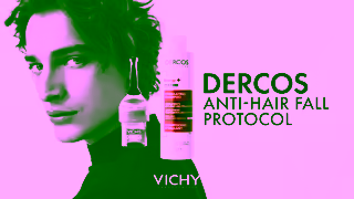 Vichy NEW DERCOS Anti HairFall Protocol Ad Commercial Brand Imagery Photoshoot 2