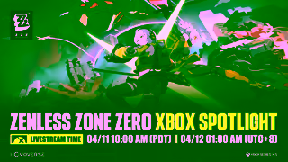 Microsoft Zenless Zone Zero Xbox Spotlight Ad Commercial Brand Imagery Photoshoot 2