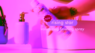 AMIKA take center stage with amikas NEW volume routine for instant all day volume Ad Commercial Brand Imagery Photoshoot 1