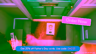 Moonpig MP FD 25 Landscape 15 sec Ad Commercial Brand Imagery Photoshoot 2