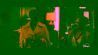 Disney Plus Marvel Televisions Agatha All Along Original series Now streaming only on Disney Ad Commercial Brand Imagery Photoshoot 1