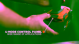 AEG Power Tools AEG 18V FUSION 4Mode Impact Driver A18FID0 in action Ad Commercial Brand Imagery Photoshoot 1