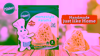 Pillsbury Taste of Home now available with Pillsbury Frozen Parathas Ad Commercial Brand Imagery Photoshoot 1
