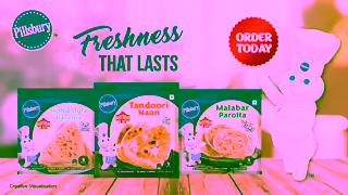 Pillsbury Taste of Home now available with Pillsbury Frozen Parathas Ad Commercial Brand Imagery Photoshoot 2