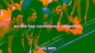 SlingTV College Football on Sling with ESPN Ad Commercial Brand Imagery Photoshoot 1