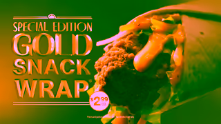 McDonalds Special Edition Gold Snack Wrap McDonalds Ad Commercial Brand Imagery Photoshoot 2
