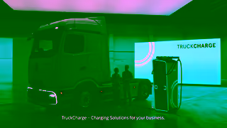 Mercedes TruckCharge Reliable operation MercedesBenz Trucks Ad Commercial Brand Imagery Photoshoot 2