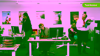 BambooHR Awareness Lower Funnel 15s Alt 3 BambooHR Ad Commercial Brand Imagery Photoshoot 1