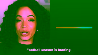 SlingTV ESPNs Elle Duncan knows ball and knows how to save Prepay and get four months of football for less Ad Commercial Brand Imagery Photoshoot 0