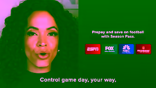 SlingTV ESPNs Elle Duncan knows ball and knows how to save Prepay and get four months of football for less Ad Commercial Brand Imagery Photoshoot 2