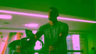 TechnoGym Kyree King USAs Sprinting Star Paris 2024 Olympics with Technogym Ad Commercial Brand Imagery Photoshoot 1