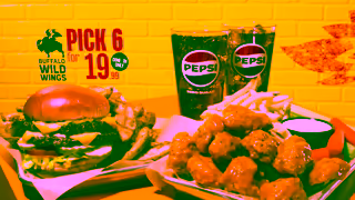 Buffalo Wild Wings Its 6s time to shine BDubs Pick 6 just 1999 Ad Commercial Brand Imagery Photoshoot 2