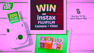 TicTac Tic Tac Fujifilm Instax Consumer Promotion Ad Commercial Brand Imagery Photoshoot 1