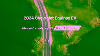 Chevrolet Chevrolet Equinox EV Range Chevrolet Canada Ad Commercial Brand Imagery Photoshoot 2