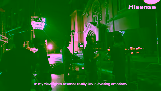 Hisense Art of Light Hisense X U8 Ad Commercial Brand Imagery Photoshoot 0