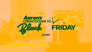 Aaron's Inc Countdown to Black Friday 15 horizontal Ad Commercial Brand Imagery Photoshoot 2