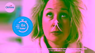 Otrivine Otrivine Blocked Nose Relief 6 Helps unblock your nose 6x faster than decongestant tablets Ad Commercial Brand Imagery Photoshoot 1