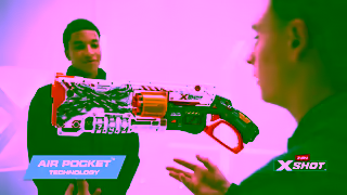ZURU Toys Find your unique combination to unlock epic firepower with new high tech XShot Skins Lock Blaster Ad Commercial Brand Imagery Photoshoot 1