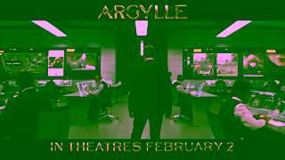 Universal Pictures Argylle Only in theatres February 2 Secrets Cutdown Train Topper Ad Commercial Brand Imagery Photoshoot 1