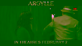 Universal Pictures Argylle Only in theatres February 2 Secrets Cutdown Train Topper Ad Commercial Brand Imagery Photoshoot 2