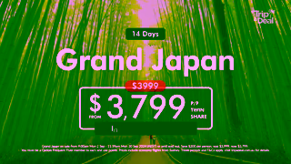 TripADeal TripADeal Grand Japan On Sale Save 200 pp Ad Commercial Brand Imagery Photoshoot 0
