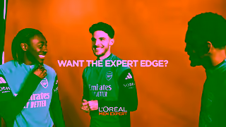 L'Oreal Paris Try Deodorants by LOral Men Expert Official Male Grooming Partner of Arsenal Football Club Ad Commercial Brand Imagery Photoshoot 0