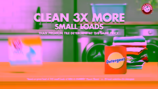 Arm & Hammer Say Goodbye to Mess with Power Sheets Ad ARM HAMMER Out In Ad Commercial Brand Imagery Photoshoot 1