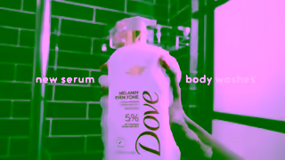 Dove NEW Dove Serum Body Wash Collection Rinsing Off Ad Commercial Brand Imagery Photoshoot 2