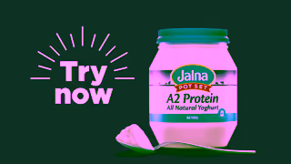 Jalna Dairy Foods Jalna Farm A2 Protein All natural Yoghurt Supers Ad Commercial Brand Imagery Photoshoot 2
